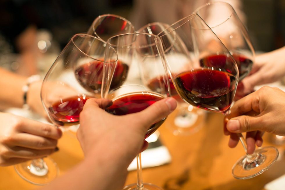 Bottle Bank - Membership - Group of Friends Enjoying a Fine Bottle of Wine